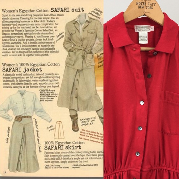Banana Republic Dresses & Skirts - Vintage BR Jersey Shirtdress